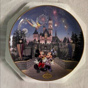 Disneyland's 40th Anniversary Plate - Sleeping Beauty Castle